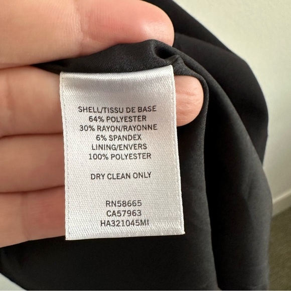 HALOGEN Black Sleeveless Sheath Dress Size 12 - Picture 4 of 13